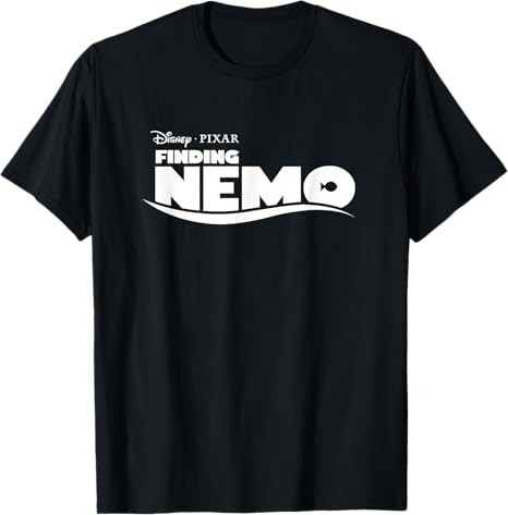 Disney Finding Nemo Logo T-Shirt Size S - 5XL Gift For Friends
