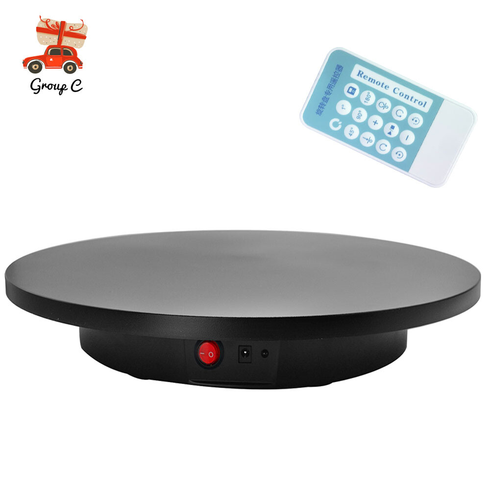 16.5-Inch 360° Remote Control Motorized Rotating Display Turntable Stand