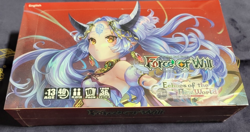 Force of Will Echoes of the New World Booster Box Sealed