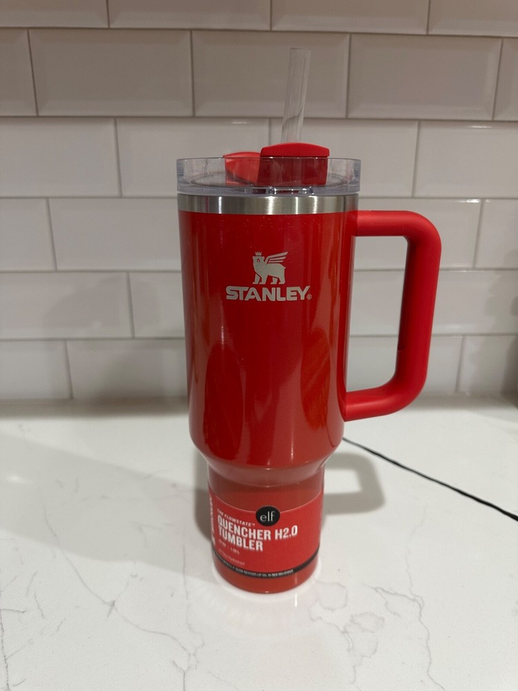 Stanley Stainless Steel H2.0 Flowstate Quencher Tumbler - 40 oz, Target Red