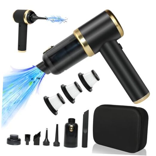 Handheld Car Vacuum Cleaner with Bag, 10000Pa Portable Cordless Vacuum Cleaner