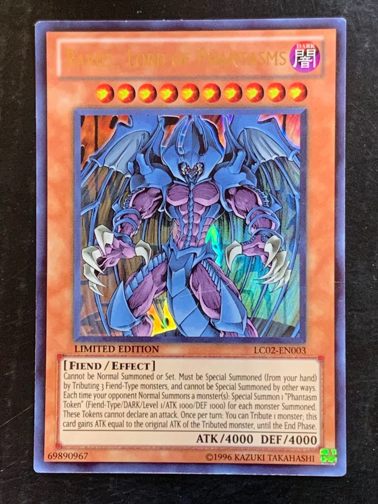 Raviel Lord of Phantasms LC02-EN003 Ultra Rare Limited Yu-Gi-Oh Card Konami