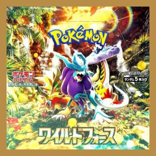 Japanese Scarlet Violet Wild Force Booster Pack SV5K