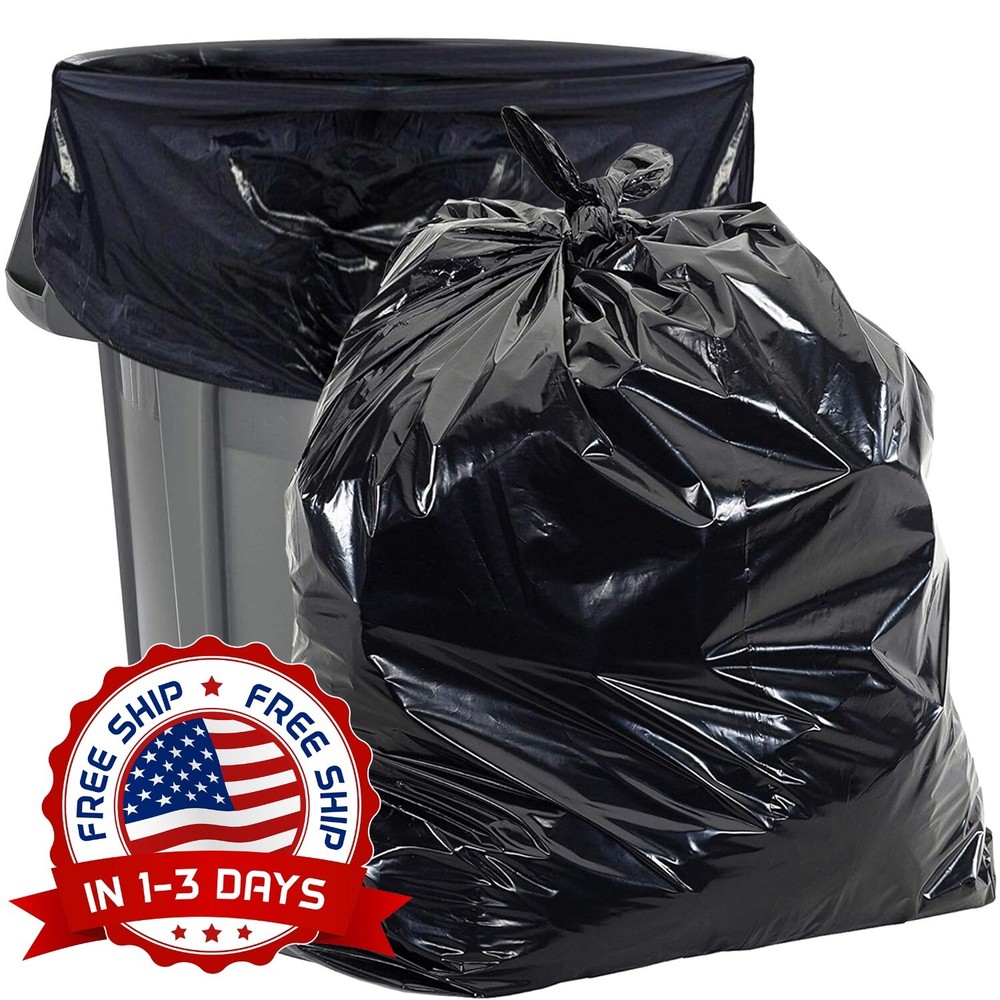 Pesadas Bolsas De Basura Resistentes De 55 Galones - (Valor Por Paquete De 50)