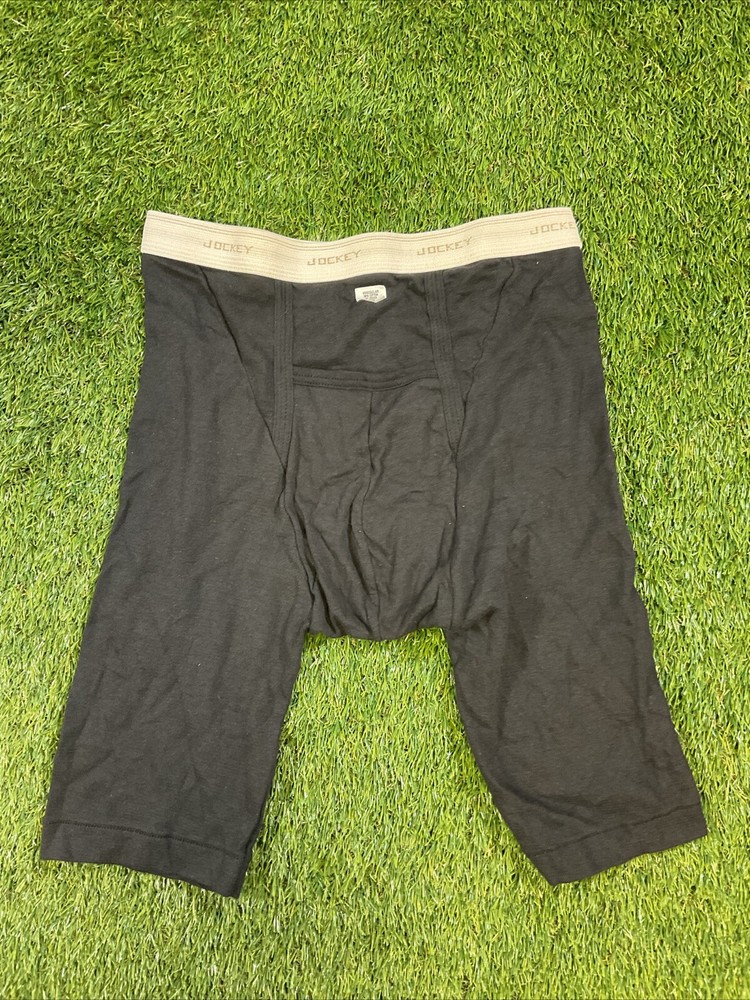 Vintage Jockey Men’s Boxer Briefs Horizontal Pouch Pocket USA M 32-34 USA Made