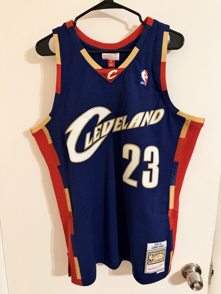 Mitchell & Ness NBA Cleveland Cavaliers Alternate 2008-09 LeBron James jersey