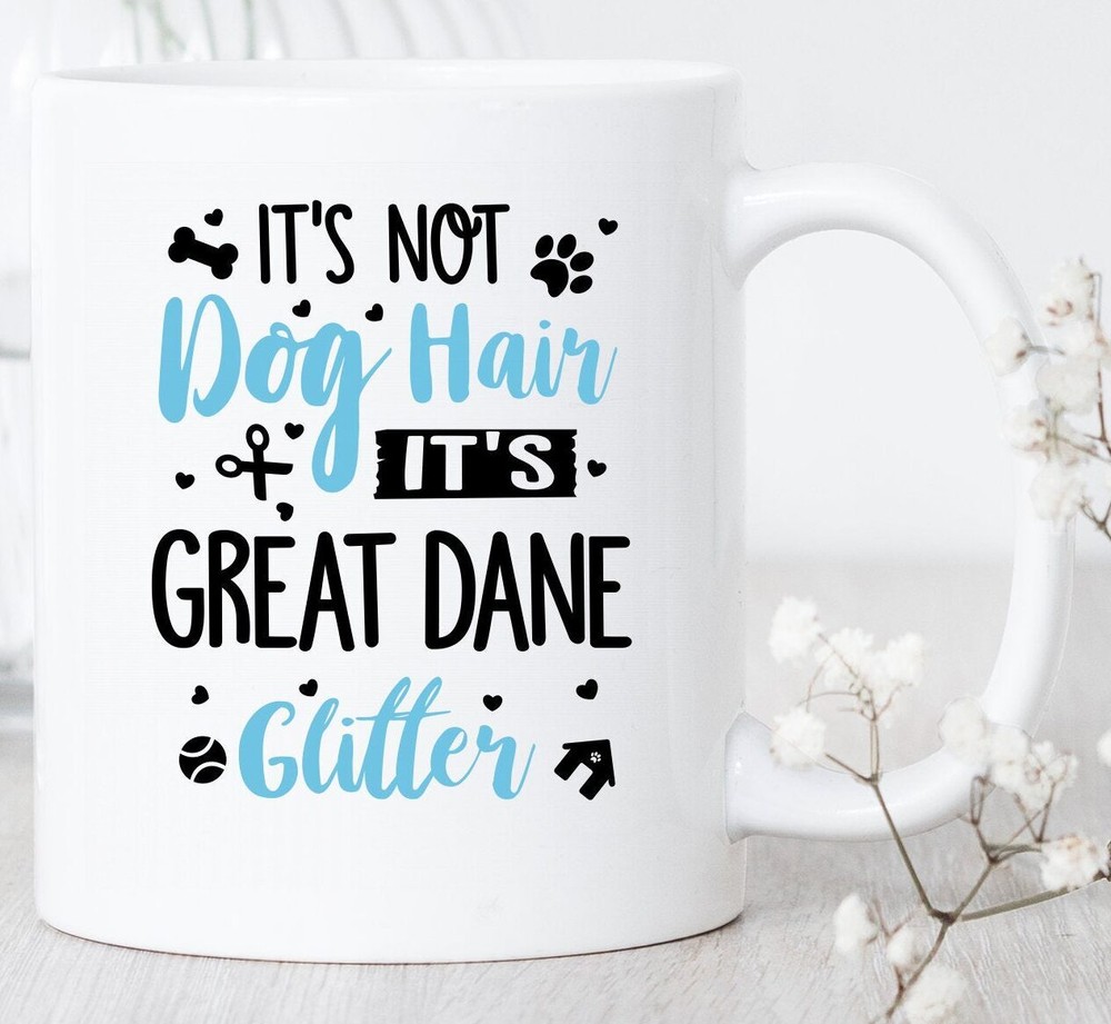 Great Dane Glitter Mug for Dog Lovers – Perfect Gift for Great Dane Owners
