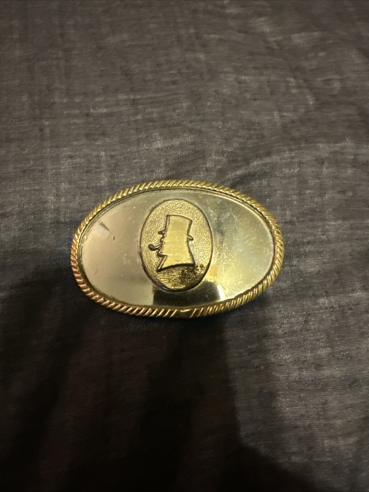 German Silver Belt Buckle