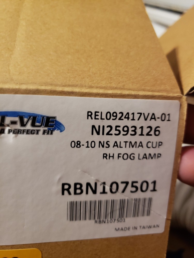 Nissan Altima 08-10 Right Hand Fog Light - $75 Each