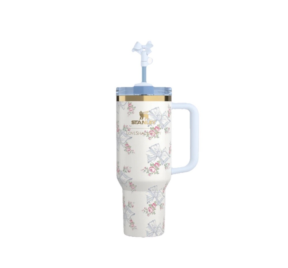 PREORDER Stanley x LoveShackFancy Quencher  40oz Rosa Beaux LIMITED EDITION