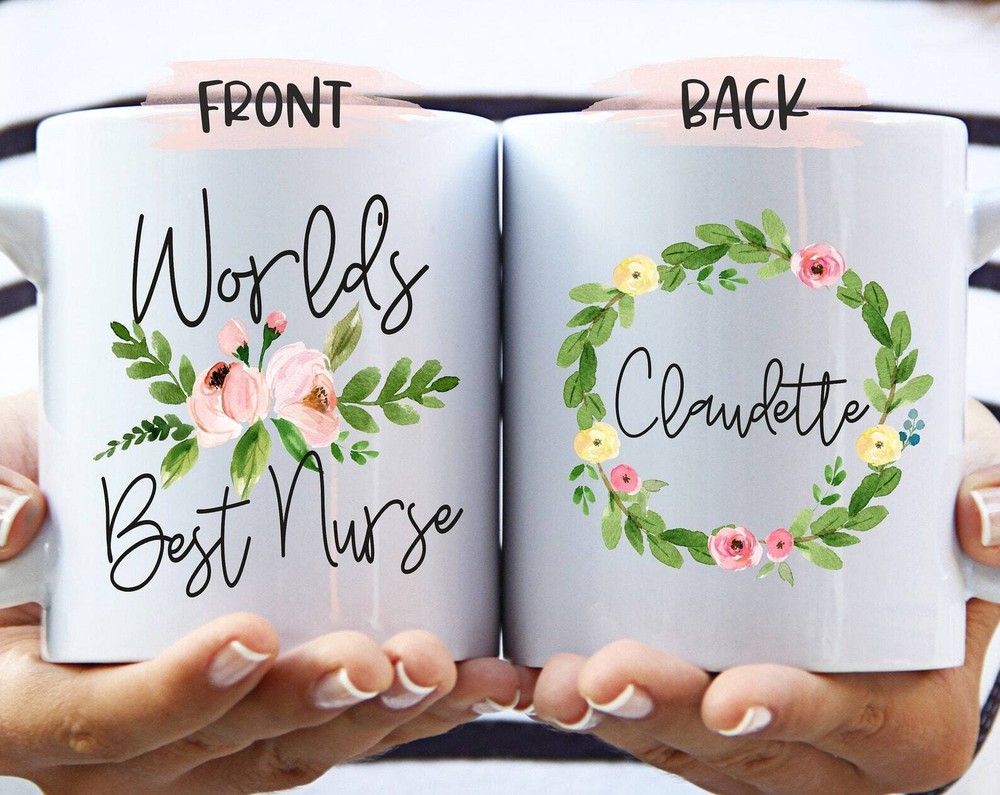 Worlds Best Nurse Mug Custom Nurse Mug Nurse Mug Nurse Gift Nurse Appreciation