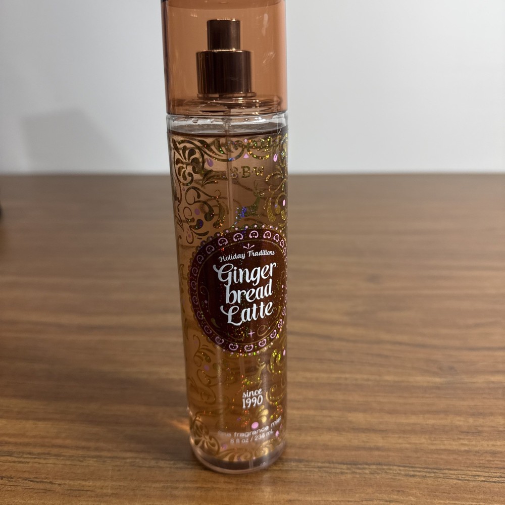 Bath and Body Works Gingerbread Latte Fragrance Mist 8 Ounce
