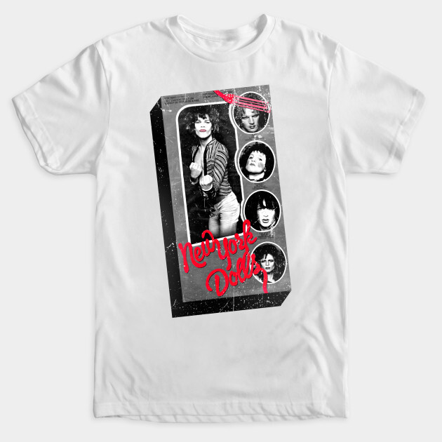 Private World New York Dolls David Johansen Sylvain Sylvain Rock Soul T Shirt