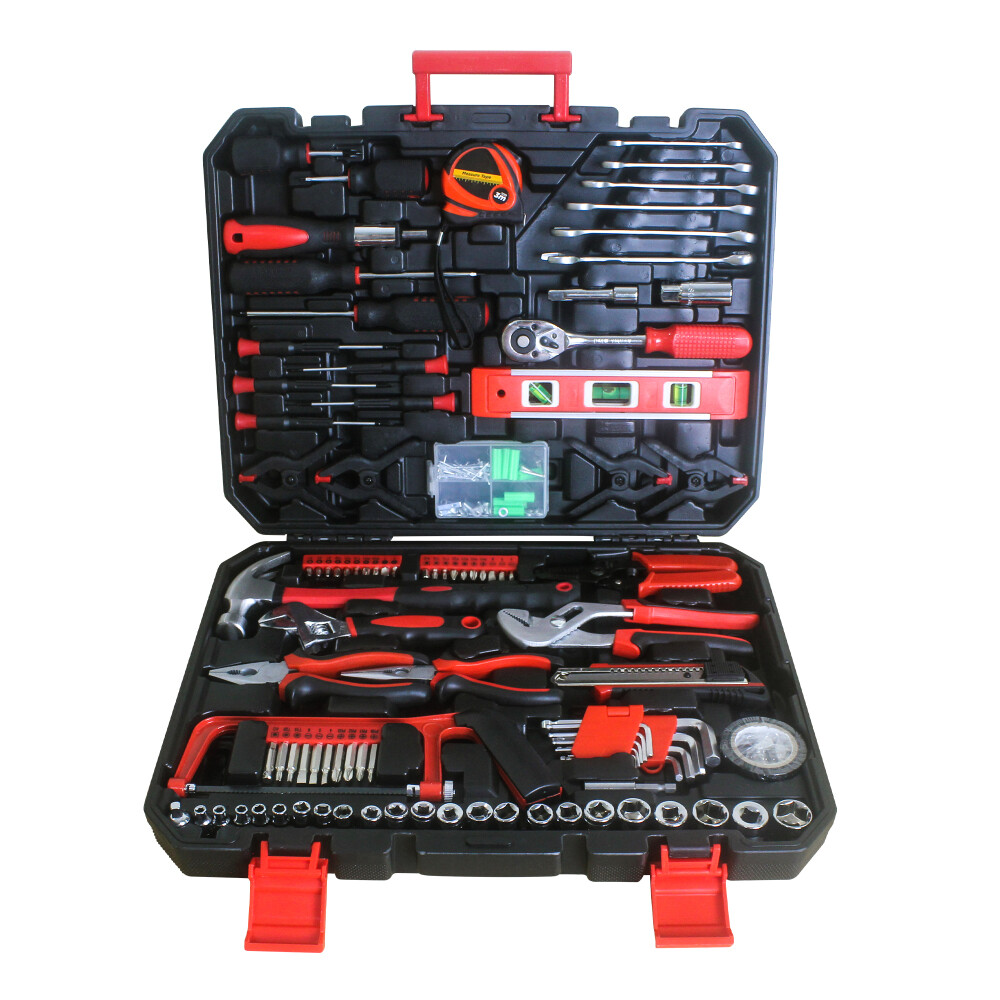 238-Piece Lockable Tool Box Set for Home Garage and School Use Black