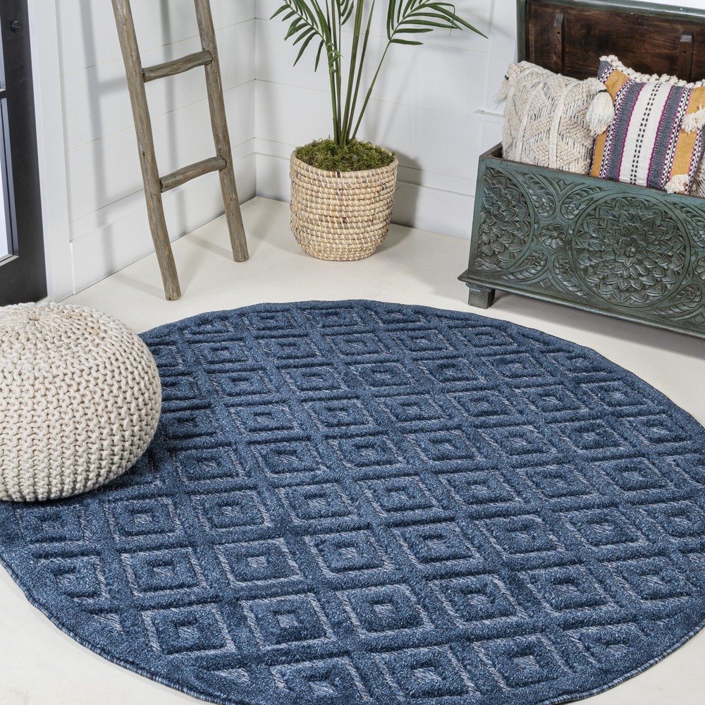 JONATHAN Y Lighting IBZ104B-5R Ibiza 5-1/4' -1/4' - Blue