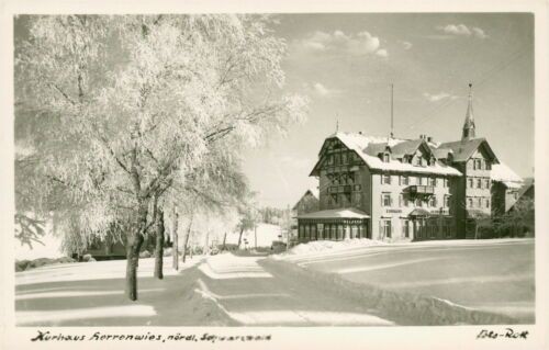 Ansichtskarte Kurhaus Herrenwies Schwarzwald  (Nr.9162)