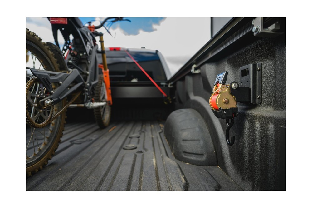 Ultimate Retractable Ratchet Straps for Ford BoxLink (2-Pack) - Dual-Pivot Ti...