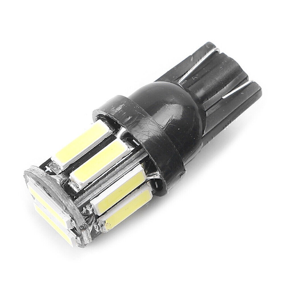 Car T10 7020 White LED Light 10SMD Panel Interior Dome Map Light Bulb Lamp New