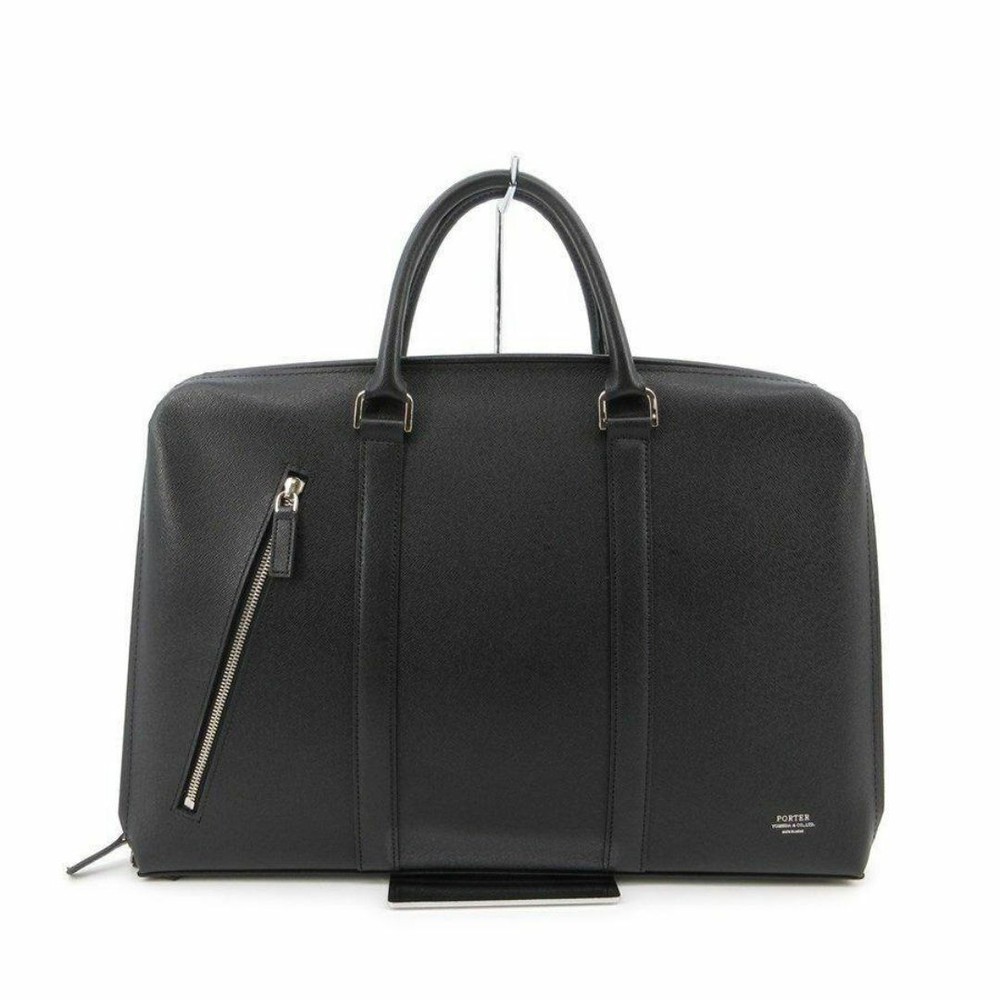 Porter Avenue Business Bag Briefcase Black Leather 30-25010813