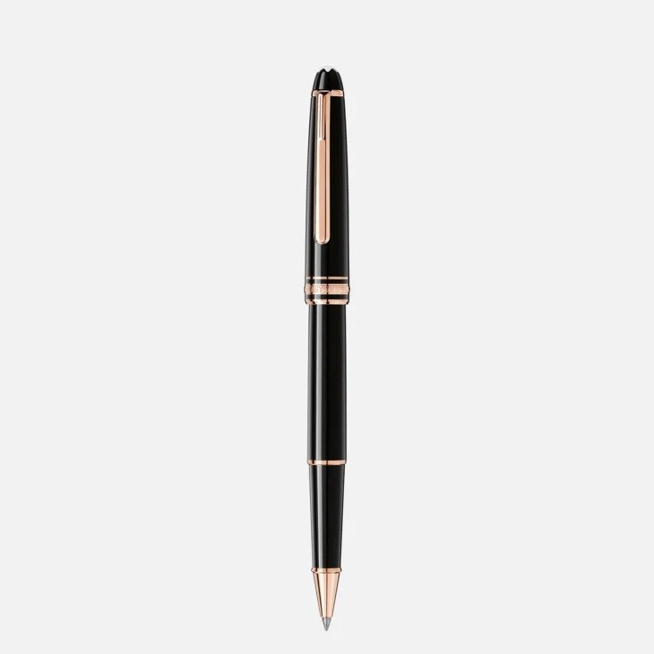 Montblanc Meisterstuck  Rollerball Pen Black  Gold  163 New  Spring Sale
