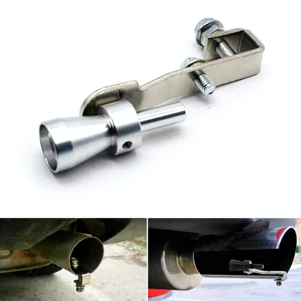 Car Blow Off Valve Noise Turbo Sound Whistle Simulator Muffler Tip Accessories