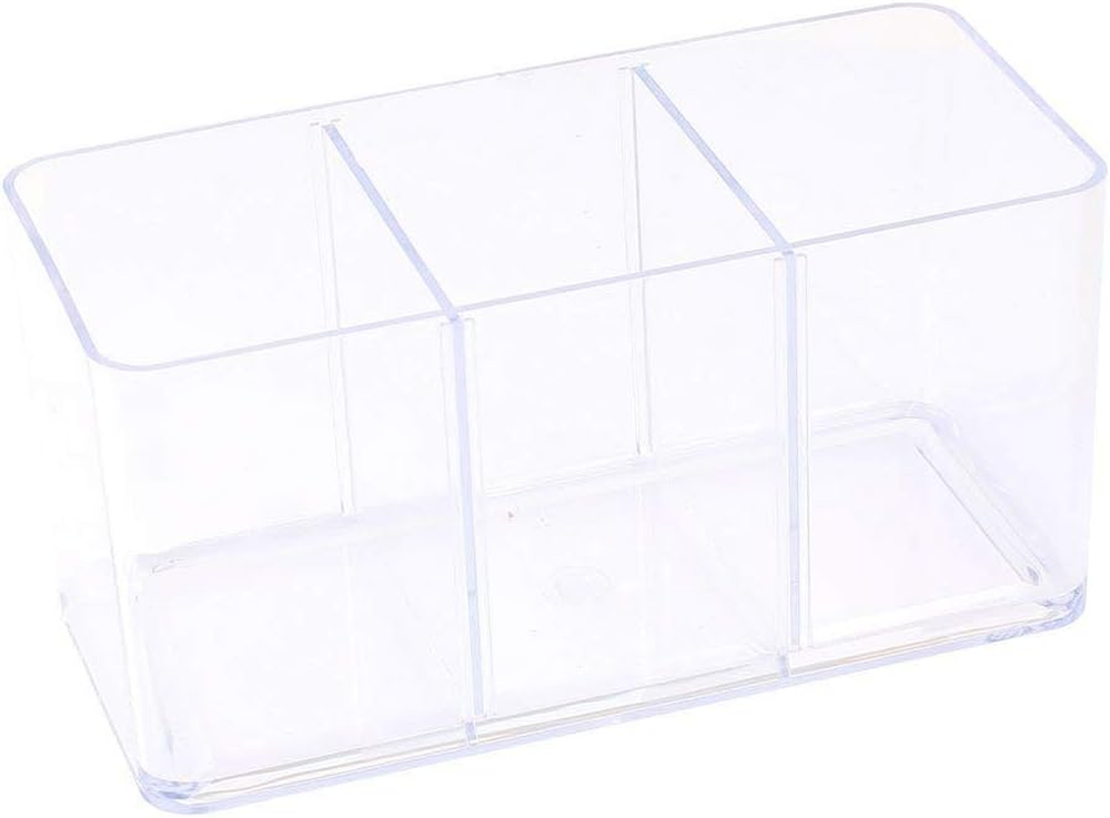 Acrylic 3-Compartment Rectangle Betta Fish Tank Aquarium