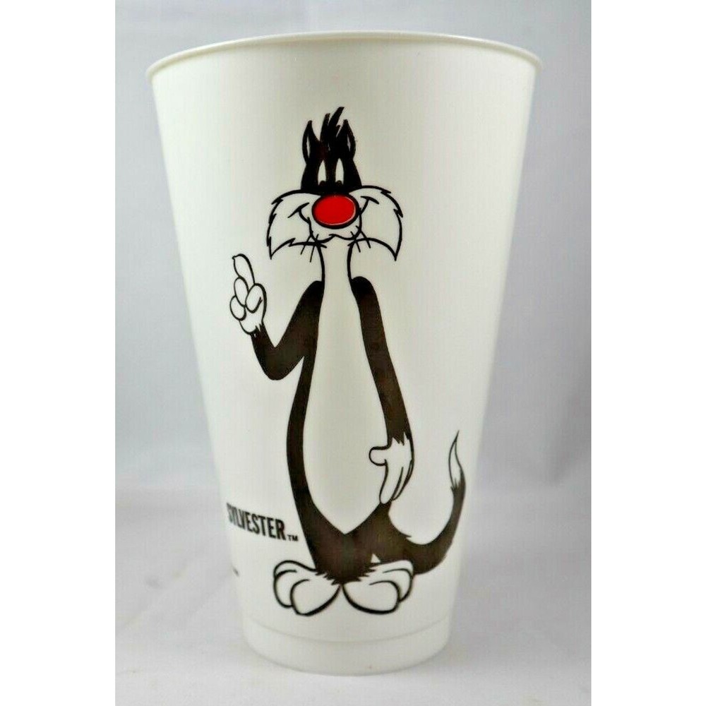 1966 Pepsi Looney Tunes Sylvester Collector Plastic Cup