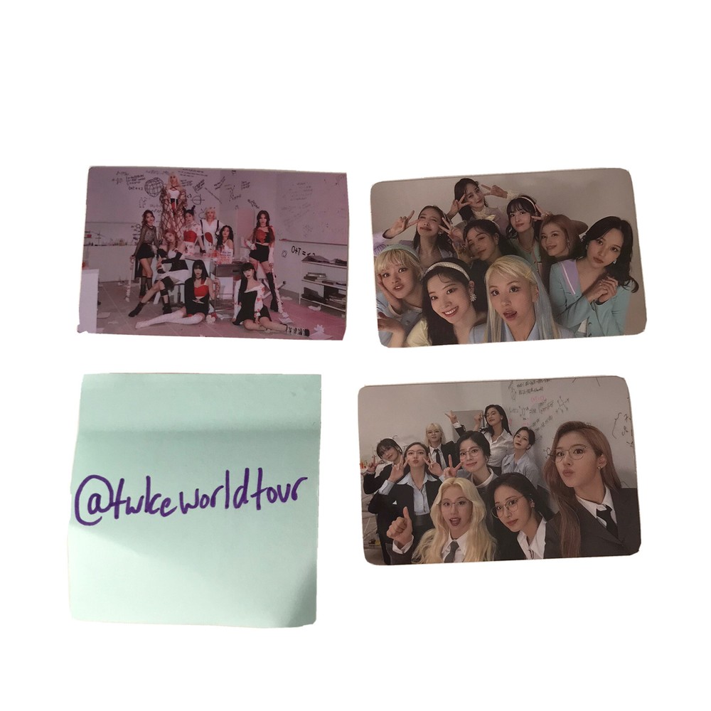 Official TWICE Photocard Collection Set for Fans