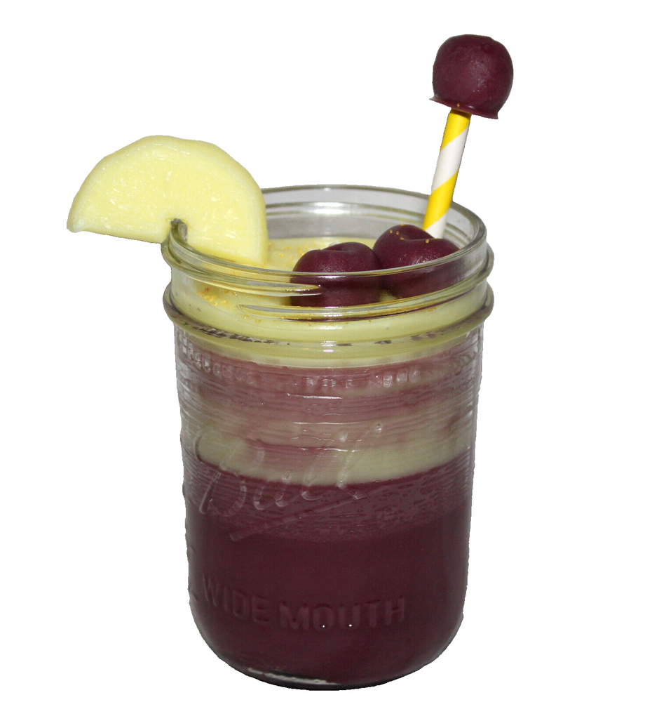 BLACK CHERRY LEMONADE Handmade Scented 16 oz Summer Drink Jar Candle STRONG!