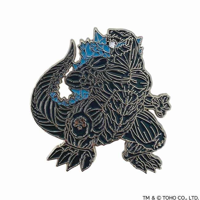 [Godzilla Store] Godzilla Earth Metal Magnet From JP NEW