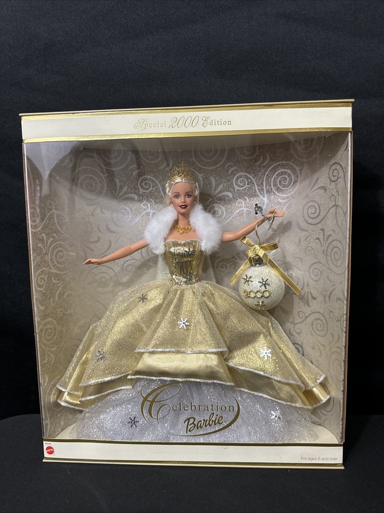 Mattel Barbie Doll Celebration Holiday Barbie Special Edition 2000