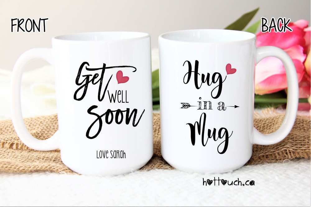 Get Well Coffee Mug Get Well Soon Gift Hospital Gift Surgery Gift Personalized