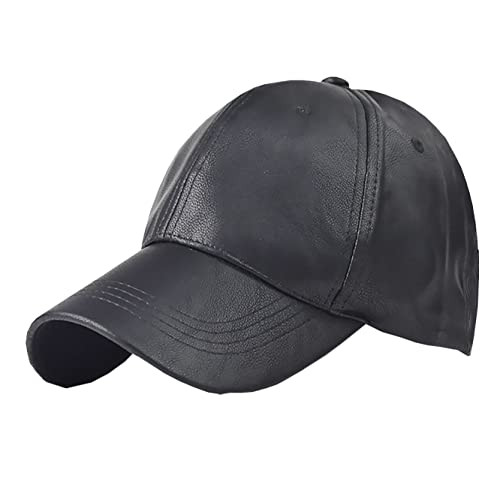 Adjustable Cap Baseball Cap Outdoors Casual Hat Sports Cap One Size Black