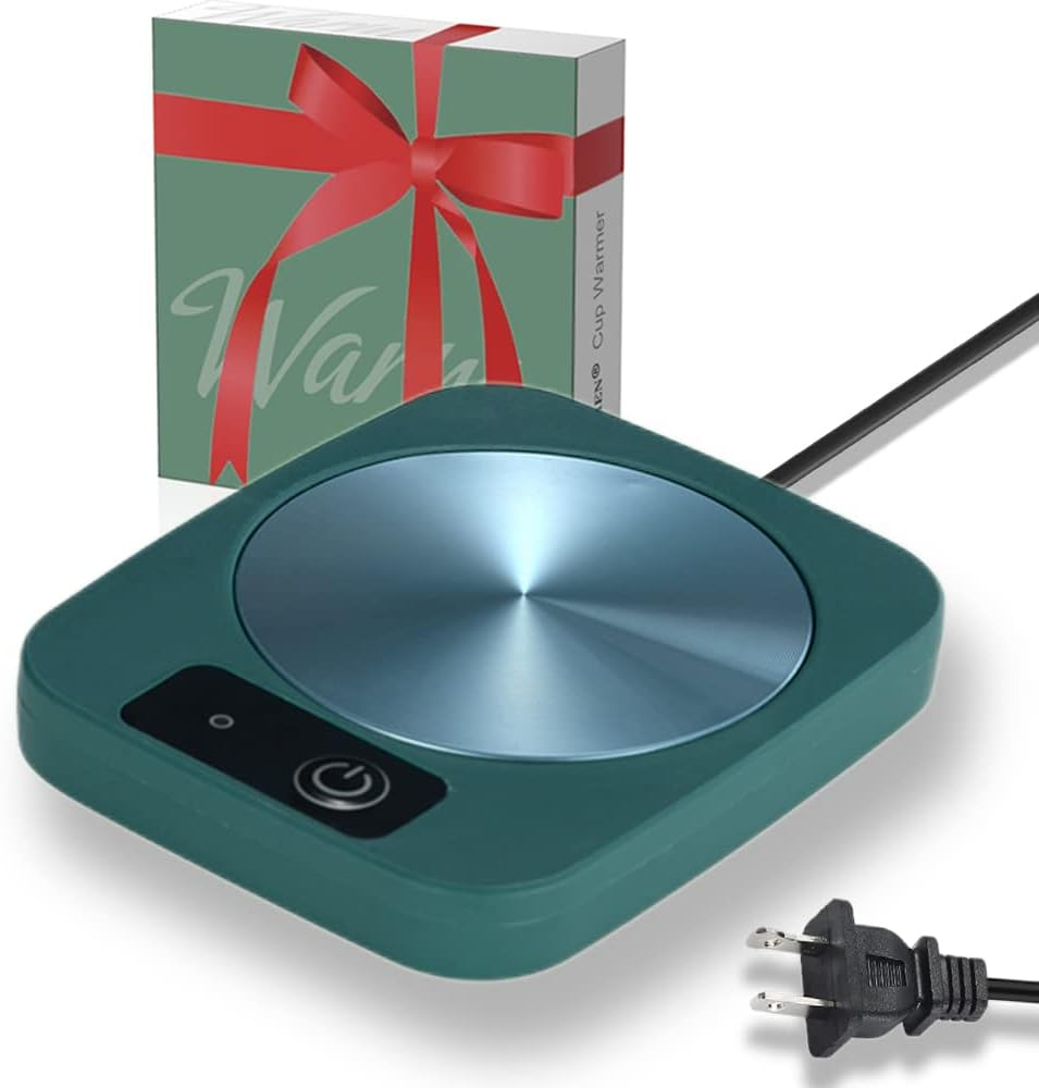 Coffee Mug Warmer Coaster for Tea Cocoa Milk Food Candle Aluminum Base