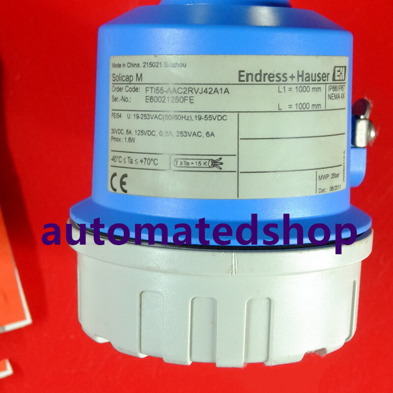 E+H FTI55-AAC2RVJ42A1A Capacitance Level Meter Solicap FEI54