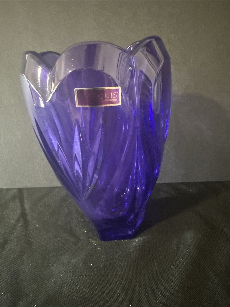 Waterford Marquis Purple Sweet Memories 6.5 Inch Crystal Vase SBS2