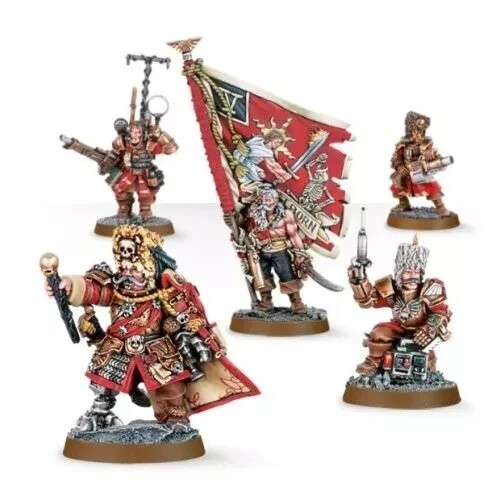 Tuoyan Command Squad Metal Miniatures for Warhammer 40k