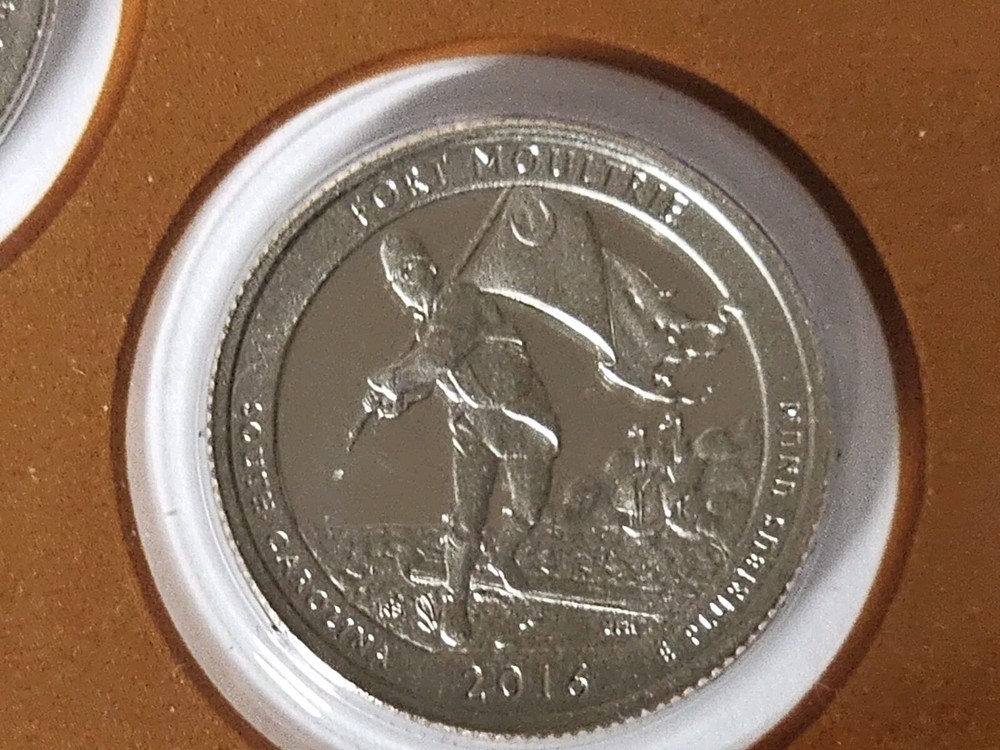 2016 S Theodore Roosevelt NP Quarter.  Uncirculated From US Mint Set.