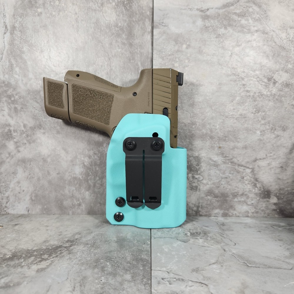 Customizable Tiffany Blue IWB Holster with Mono Block for Your Model