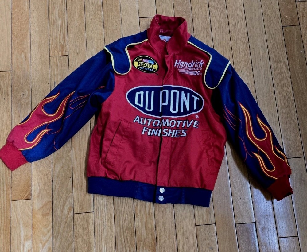 Vintage Jeff Gordon Chase Authentics NASCAR Kids Jacket Size Small