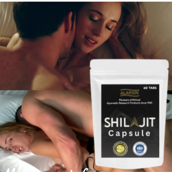 Shelajit Ayurvedic Capsule For Enhanced Stamina Performance Boosts Energy 60cap