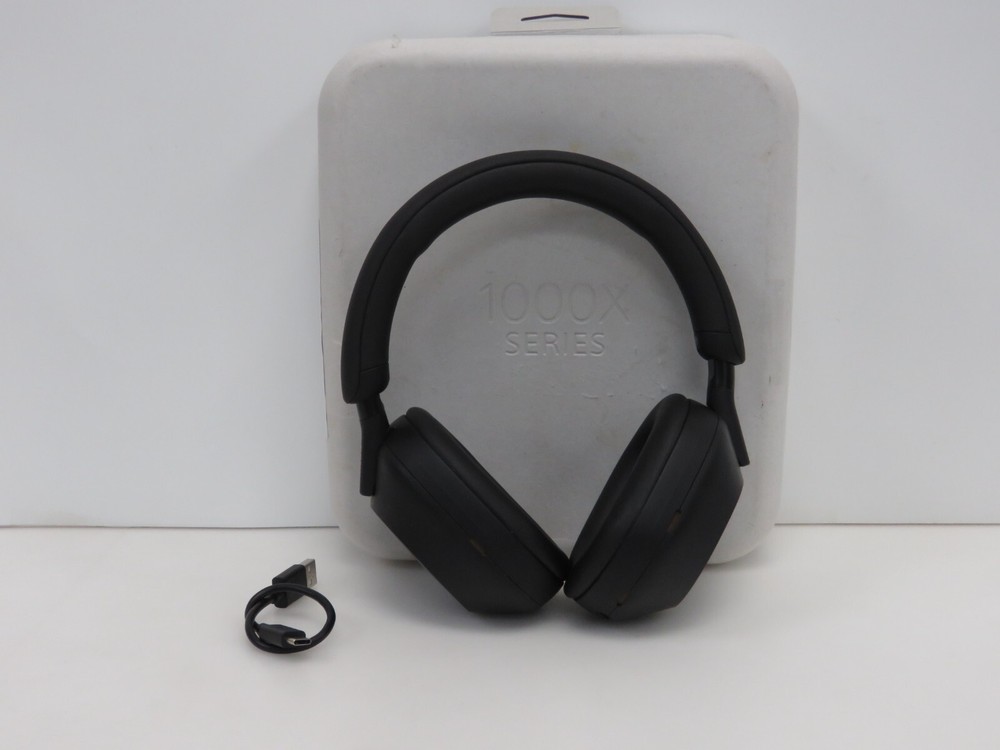 Sony WH-1000XM5 Wireless Noise Canceling Headphones - Black (WITH ISSUE) [CB239]
