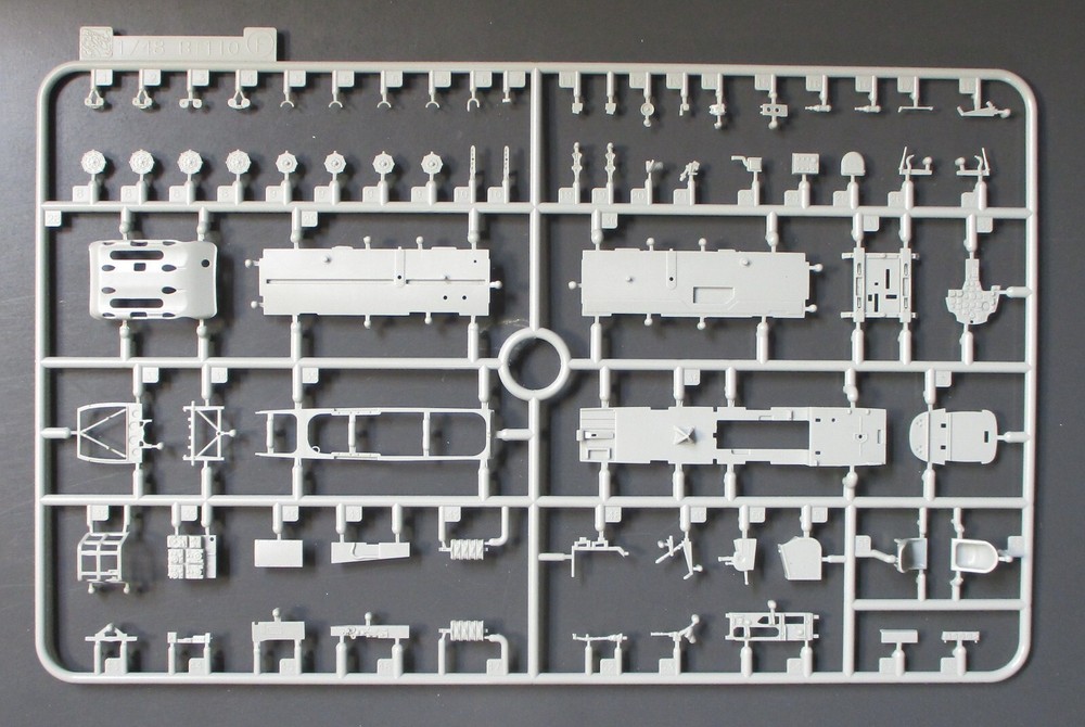 1/48 Scale Cyber Hobby Bf110E-2 Tropical Model Kit with Parts Tree F-image