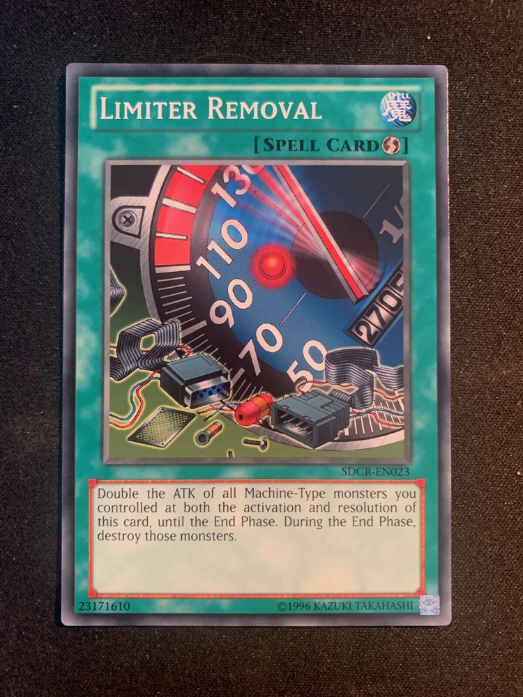 Limiter Removal SDCR-EN023 Cyber Dragon Revolution Yu-Gi-Oh NM Rare Card