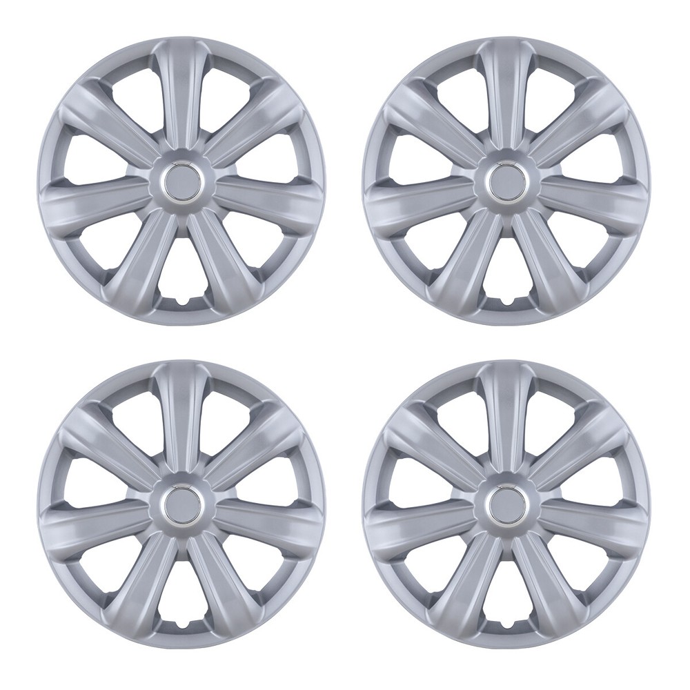 Set of 4 15'' Wheel Covers For R15 tires Rim Snap On Full Hub Caps USA 15 Inch