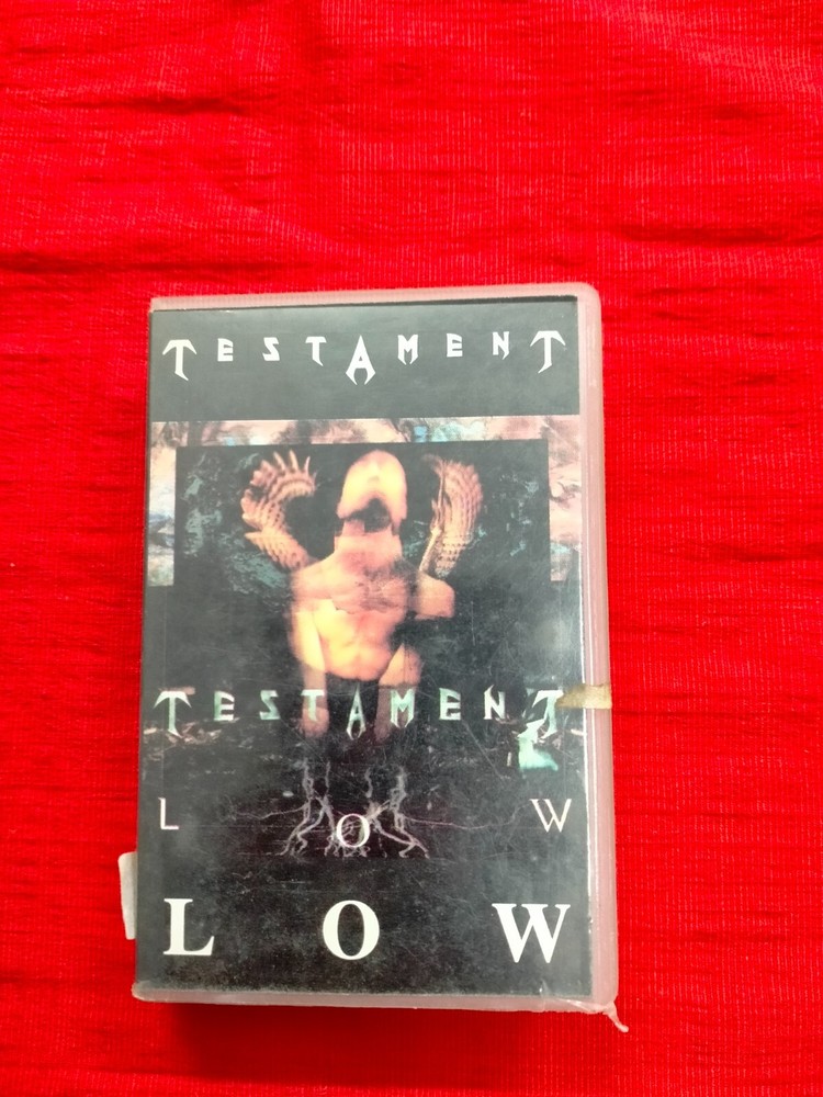 Testament Low Rare Orig Cassette Tape India Indian Clamshell Magnasound 1995
