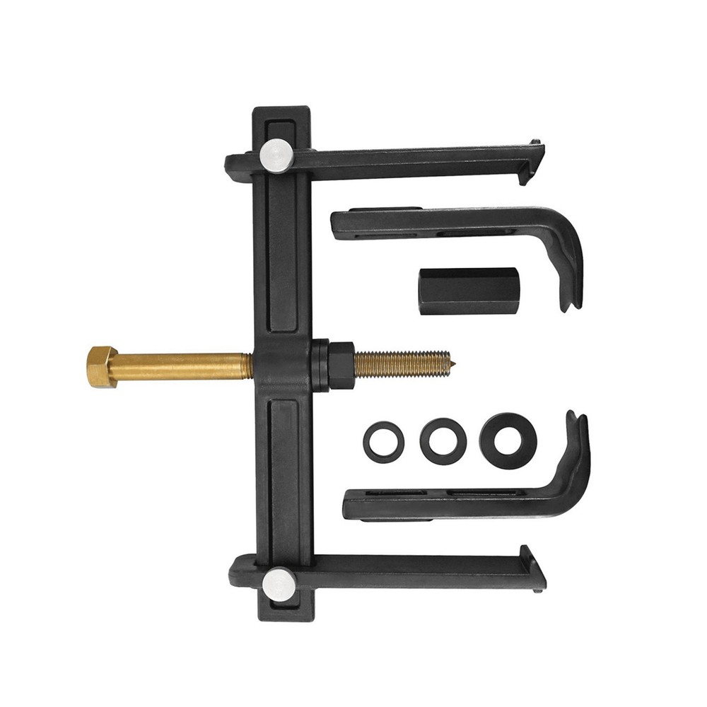 Black Heavy Duty Hub Drum and Rotor Puller Tool Kit Auto Repair Replacement