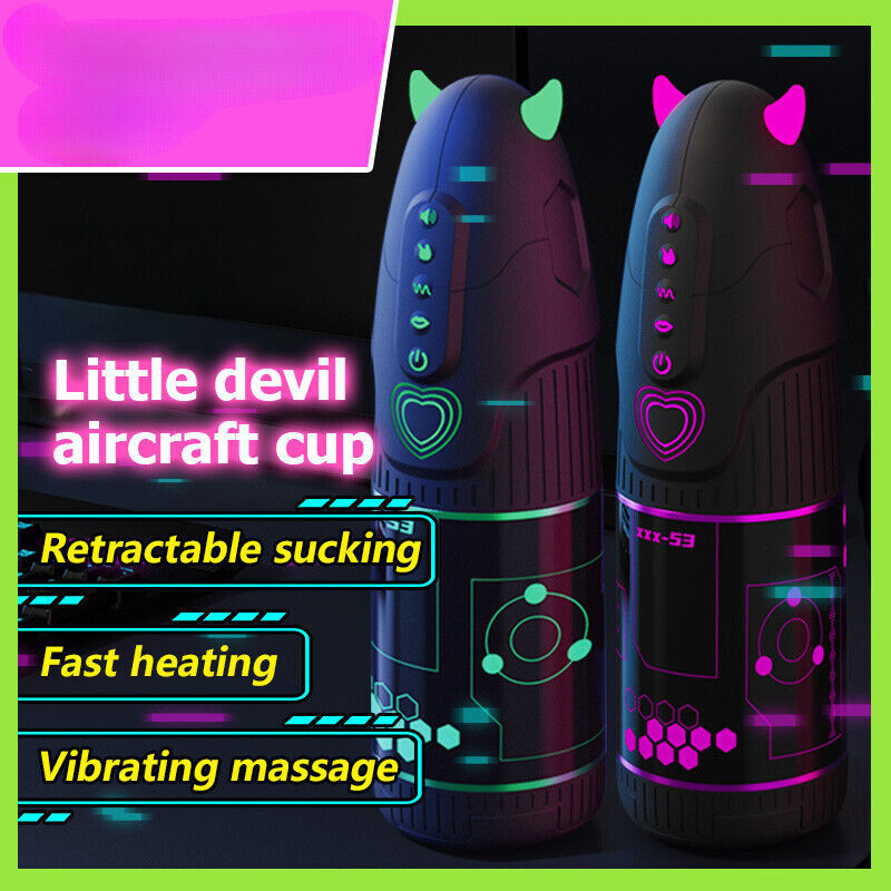 Masturbator Automatic Blowjob Sucking Machine Heating Vibrator Electric Sex Toy