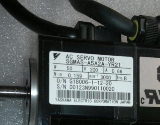 1PC NEW AC SERVO MOTOR SGMAS-A5A2A-YR21 One Year Warranty #A6-4