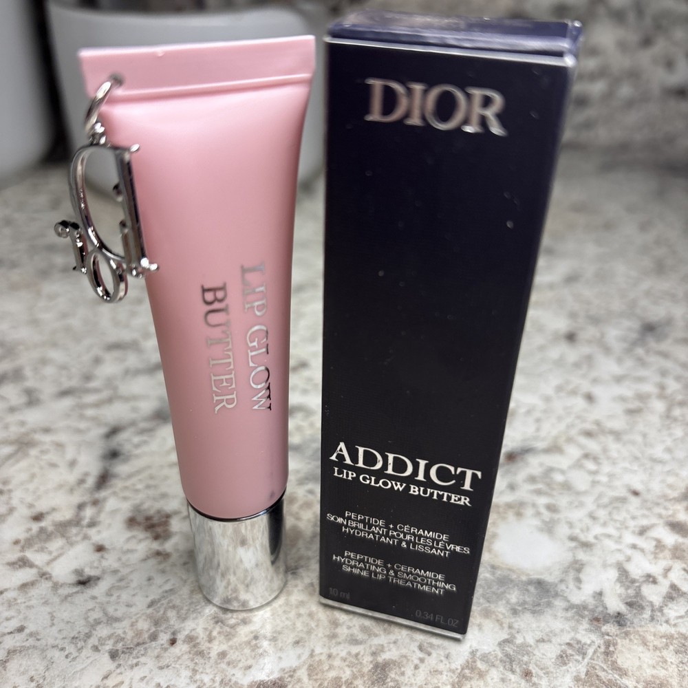 Dior Addict Lip Glow Butter High Shine 101 Glazed Pink NIB NEW
